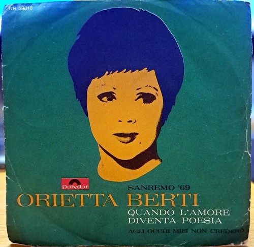 Disco vinile giri orietta - disco,
