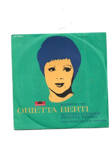 Orietta berti disco giri - disco, 45