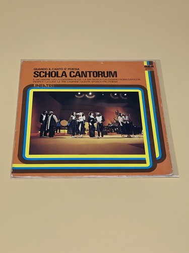Disco vinile giri schola - vinile, lp