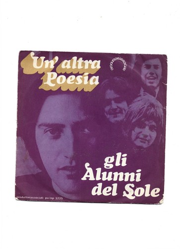 Alunni del sole disco - sole,